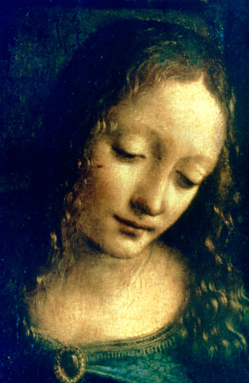 岩石圣母像，1482-1486年 作者 达芬奇（Leonardo da Vinci）