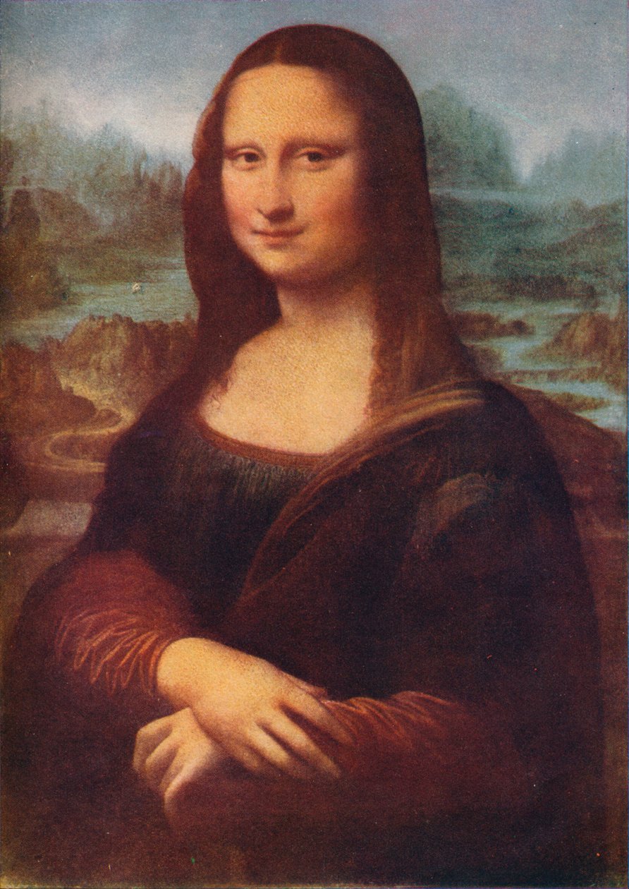 蒙娜丽莎（Mona Lisa），c1503 作者 达芬奇（Leonardo da Vinci）