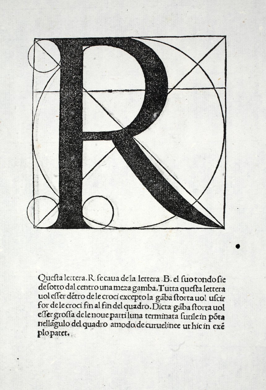 R，来自Luca Pacioli（c.1445-1517）的&39;Divina Proportione&39;插图，最初是酒吧。威尼斯，1509 作者 达芬奇（Leonardo da Vinci）