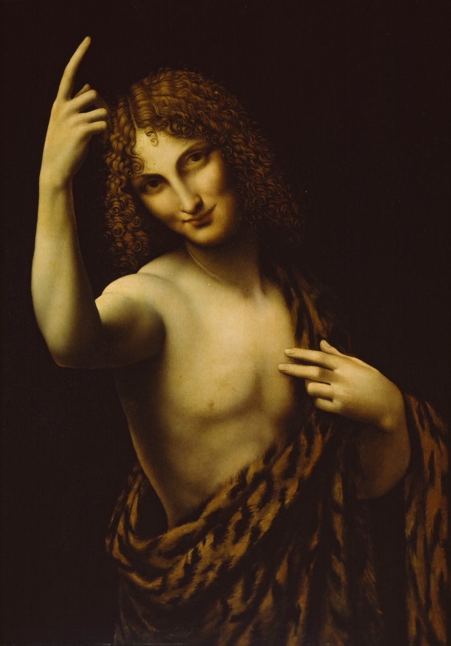 施洗者圣约翰，16世纪 作者 达芬奇（Leonardo da Vinci）