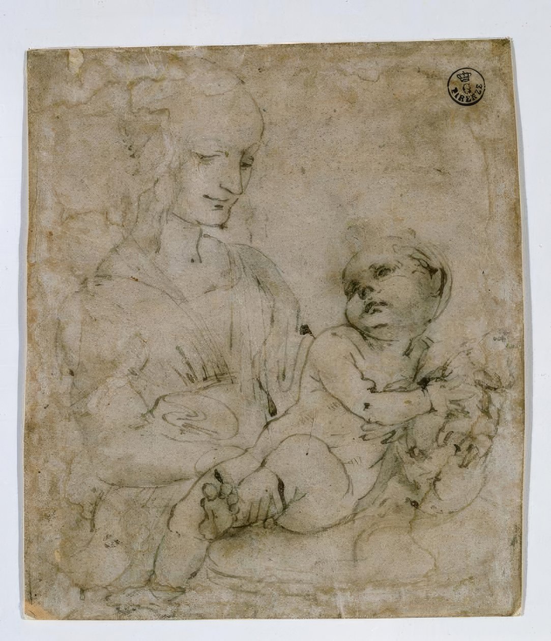 与猫一起向麦当娜学习 作者 达芬奇（Leonardo da Vinci）