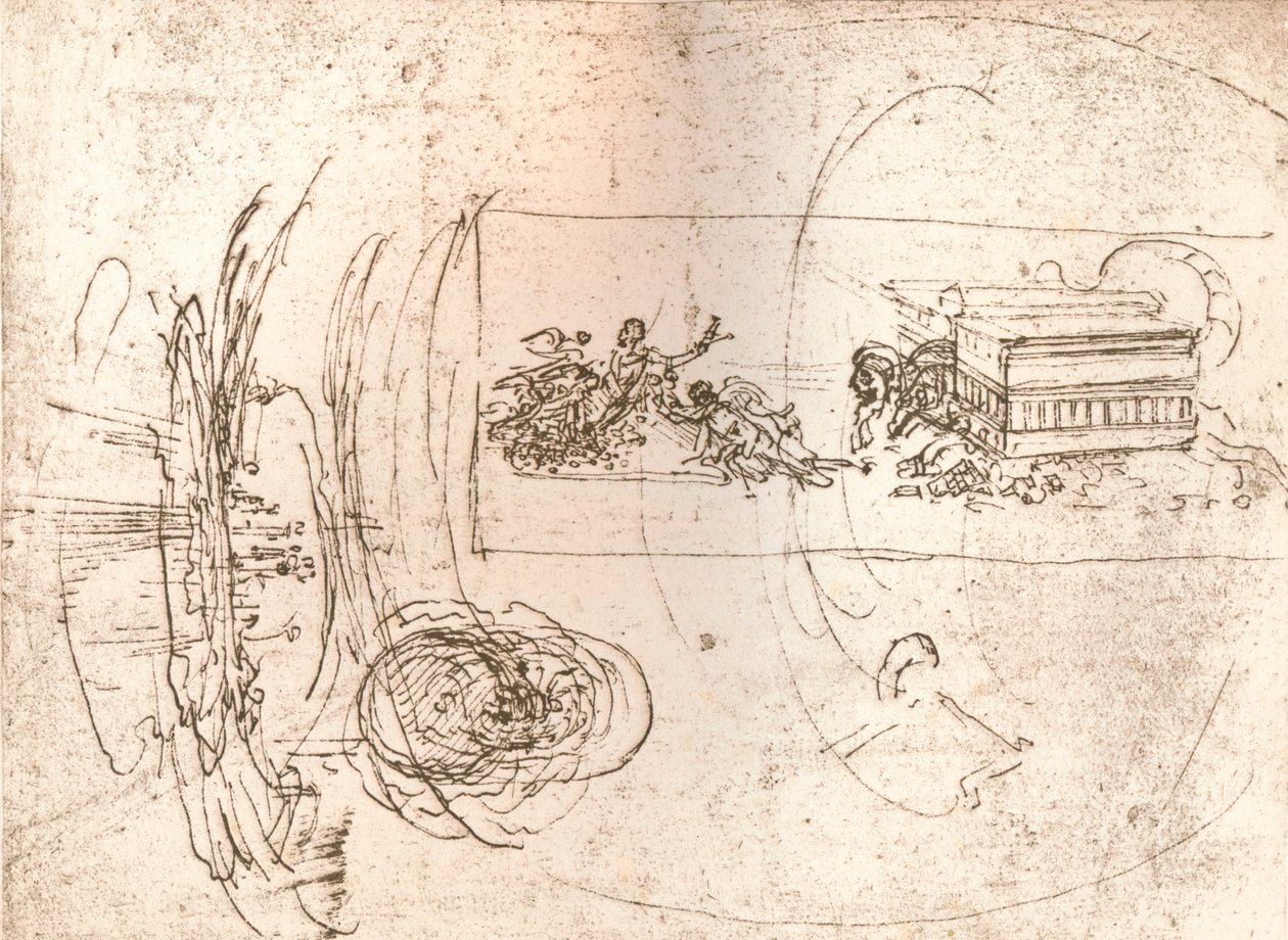 寓言成分研究，c1472-c1519 1883 作者 达芬奇（Leonardo da Vinci）