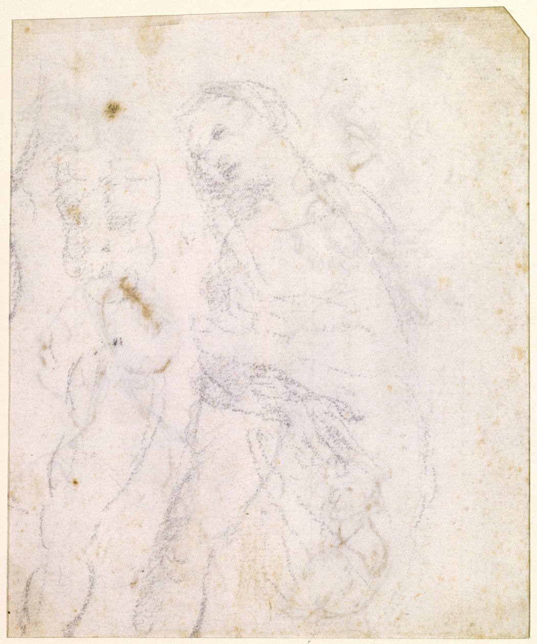 圣母的研究[背面] 作者 达芬奇（Leonardo da Vinci）