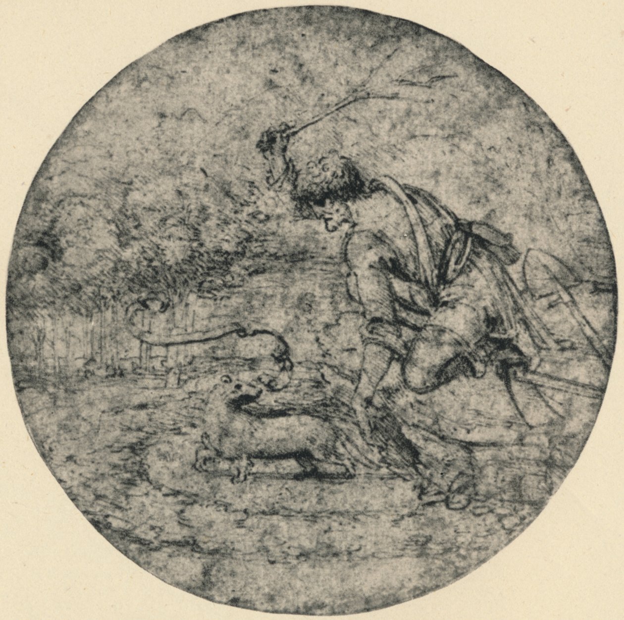 作为纯净象征的大白鼬，c1480 1945年 作者 达芬奇（Leonardo da Vinci）