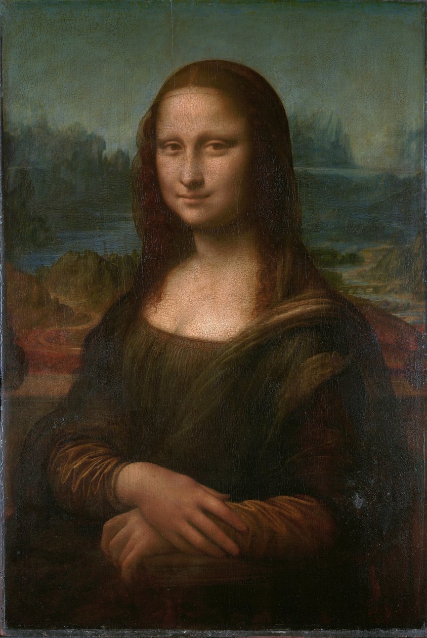 蒙娜丽莎》（或《乔康德》、《乔康达） 作者 达芬奇（Leonardo da Vinci）