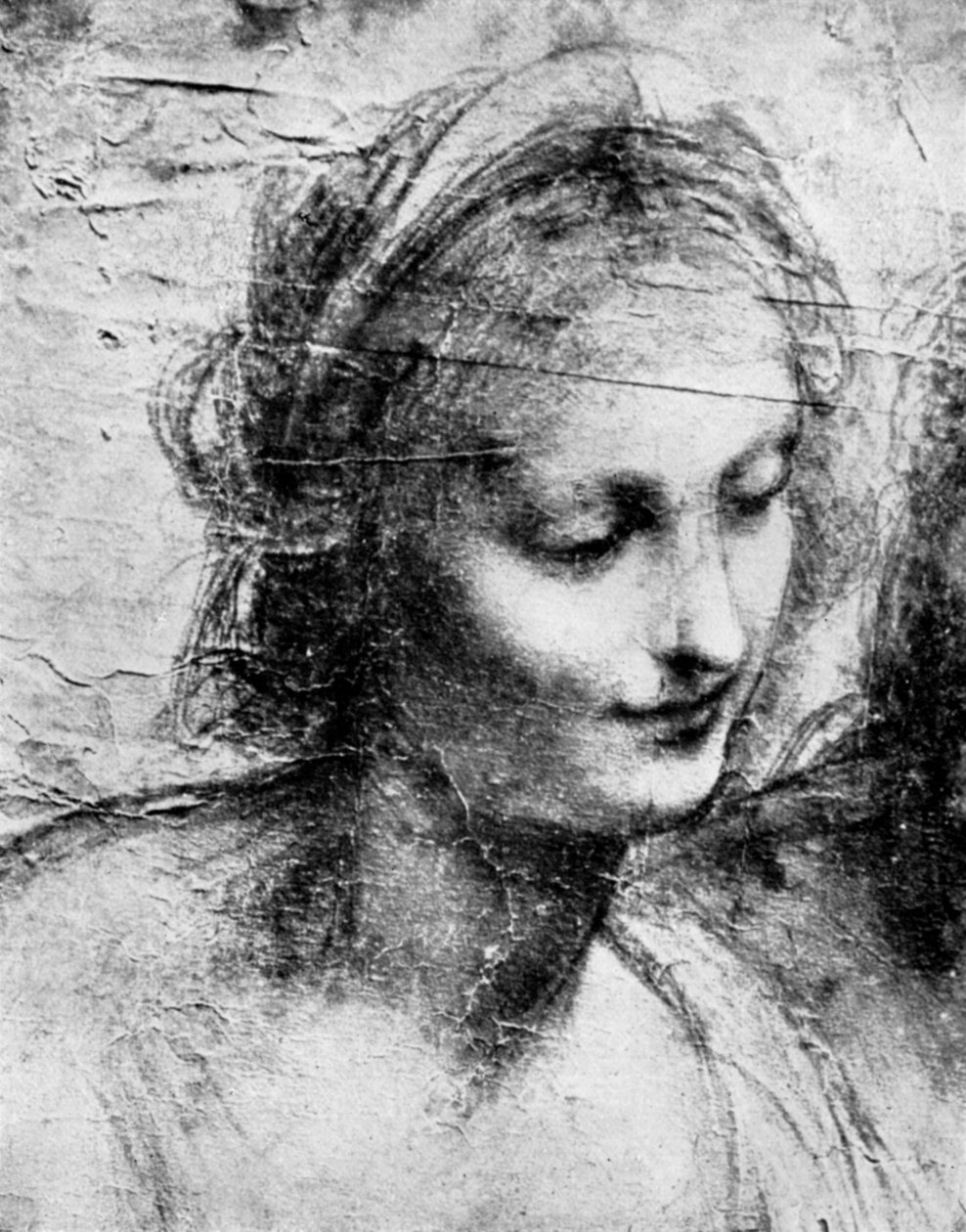 麦当娜的首长，十五世纪1930年代。 作者 达芬奇（Leonardo da Vinci）