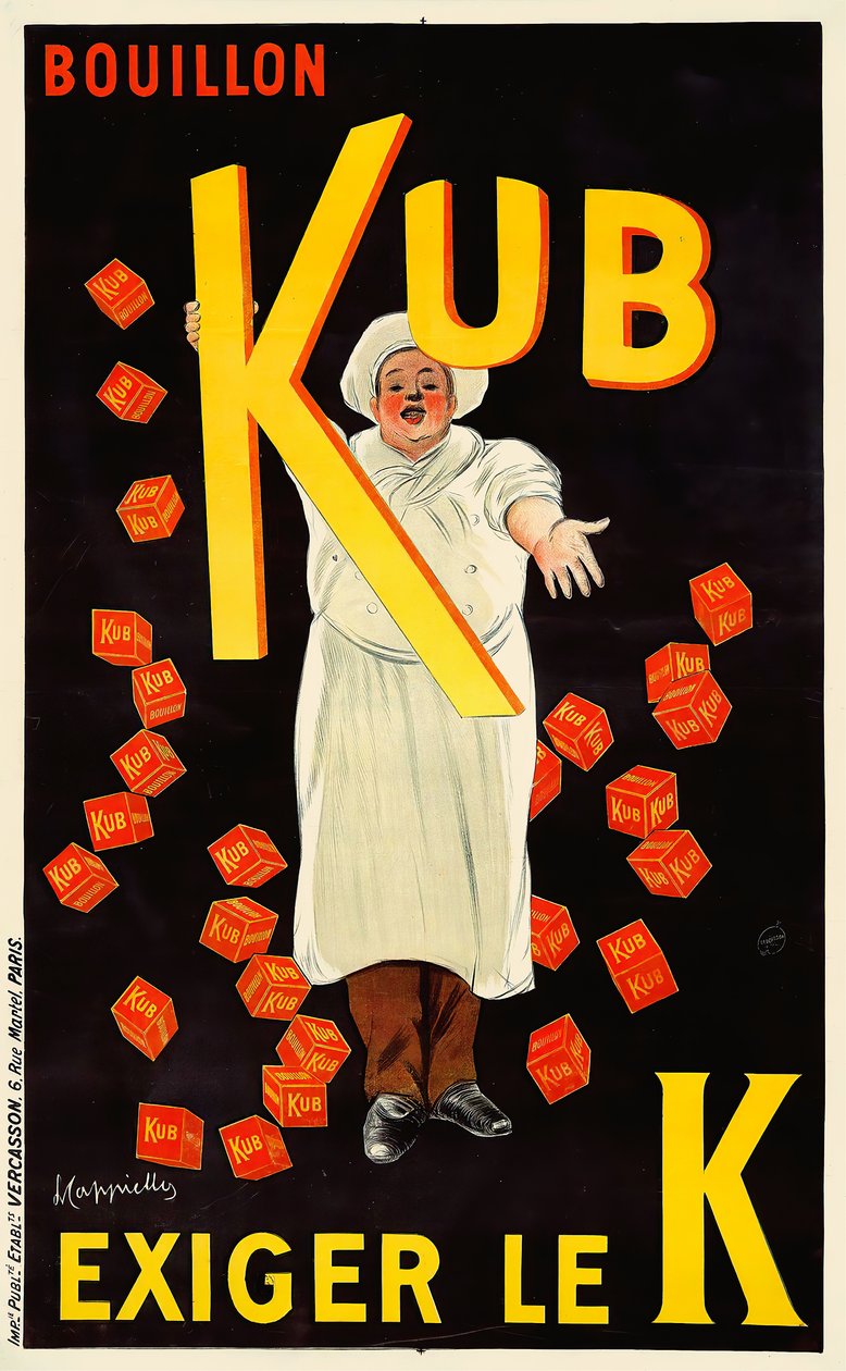 Bouillon Kub ，约1911年。 作者 莱昂内托·卡皮耶洛