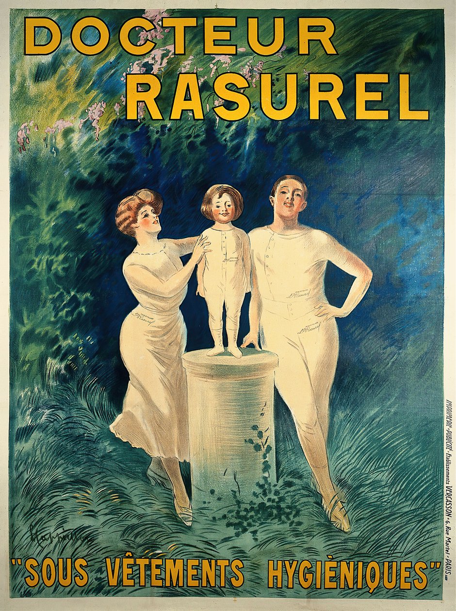 Rasurel医生：卫生的内衣，约1911年。 作者 莱昂内托·卡皮耶洛