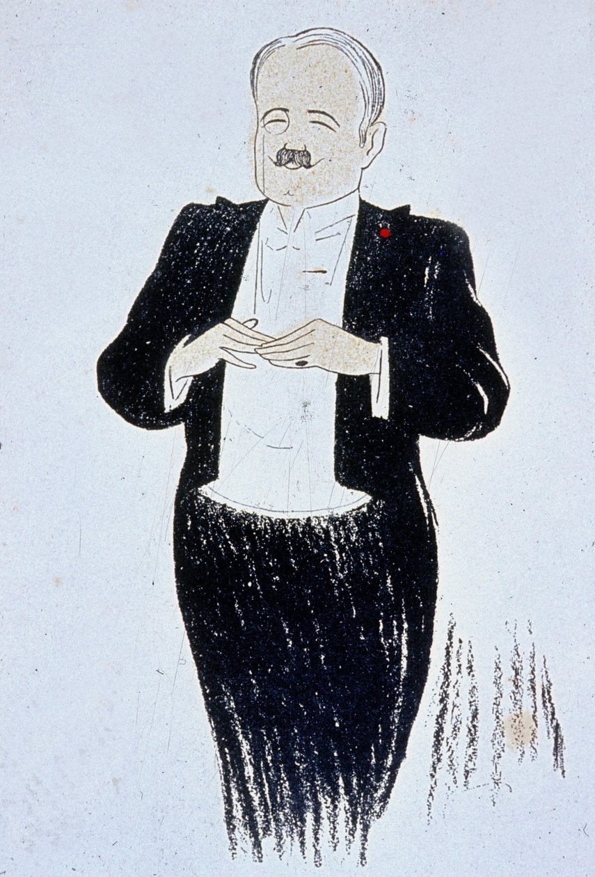 马塞尔-普雷沃斯特(1862-1941)法国小说家 卡皮尔洛的画作 1905年 作者 莱昂内托·卡皮耶洛