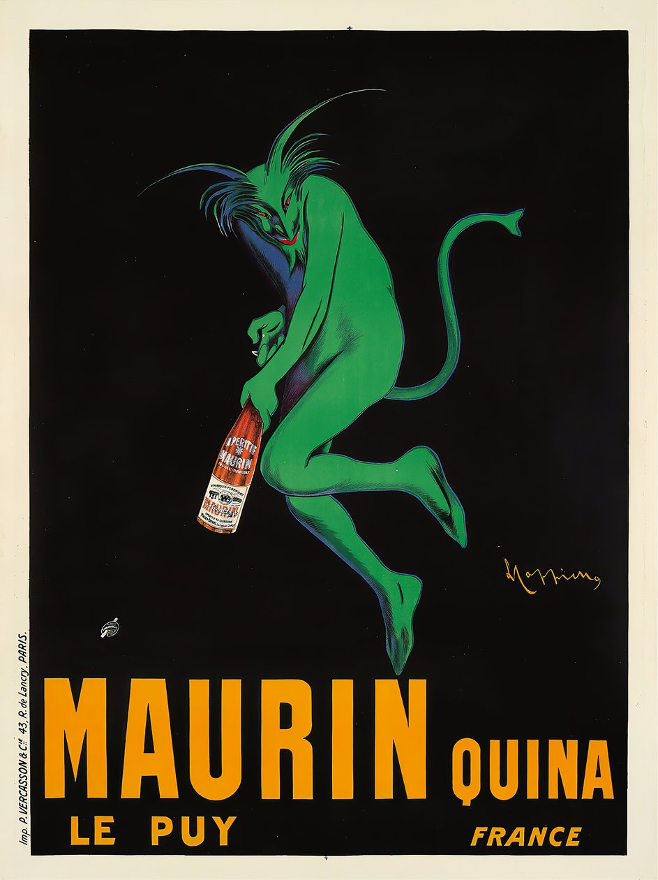 Maurin Quina, 1906. 作者 莱昂内托·卡皮耶洛