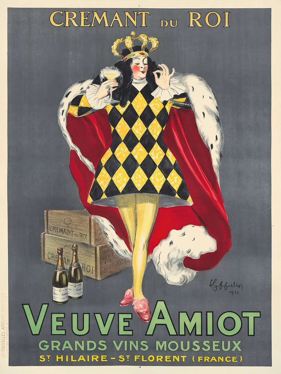 Veuve Amiot Cremant，1922年。 作者 莱昂内托·卡皮耶洛