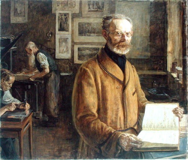 Friedrich Chrysander（1826-1901），1901 作者 利奥波德·卡尔·沃尔特·冯·卡尔克罗伊特