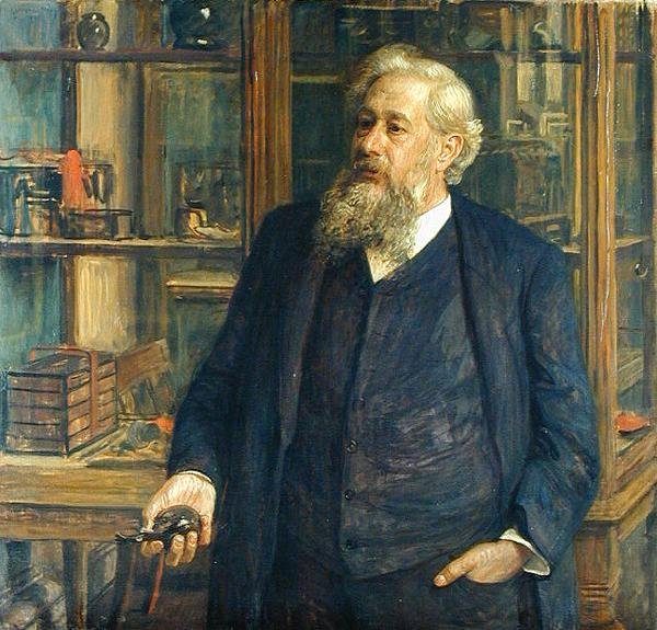 Justus Brinckmann（1843-1915）1901年的肖像 作者 利奥波德·卡尔·沃尔特·冯·卡尔克罗伊特