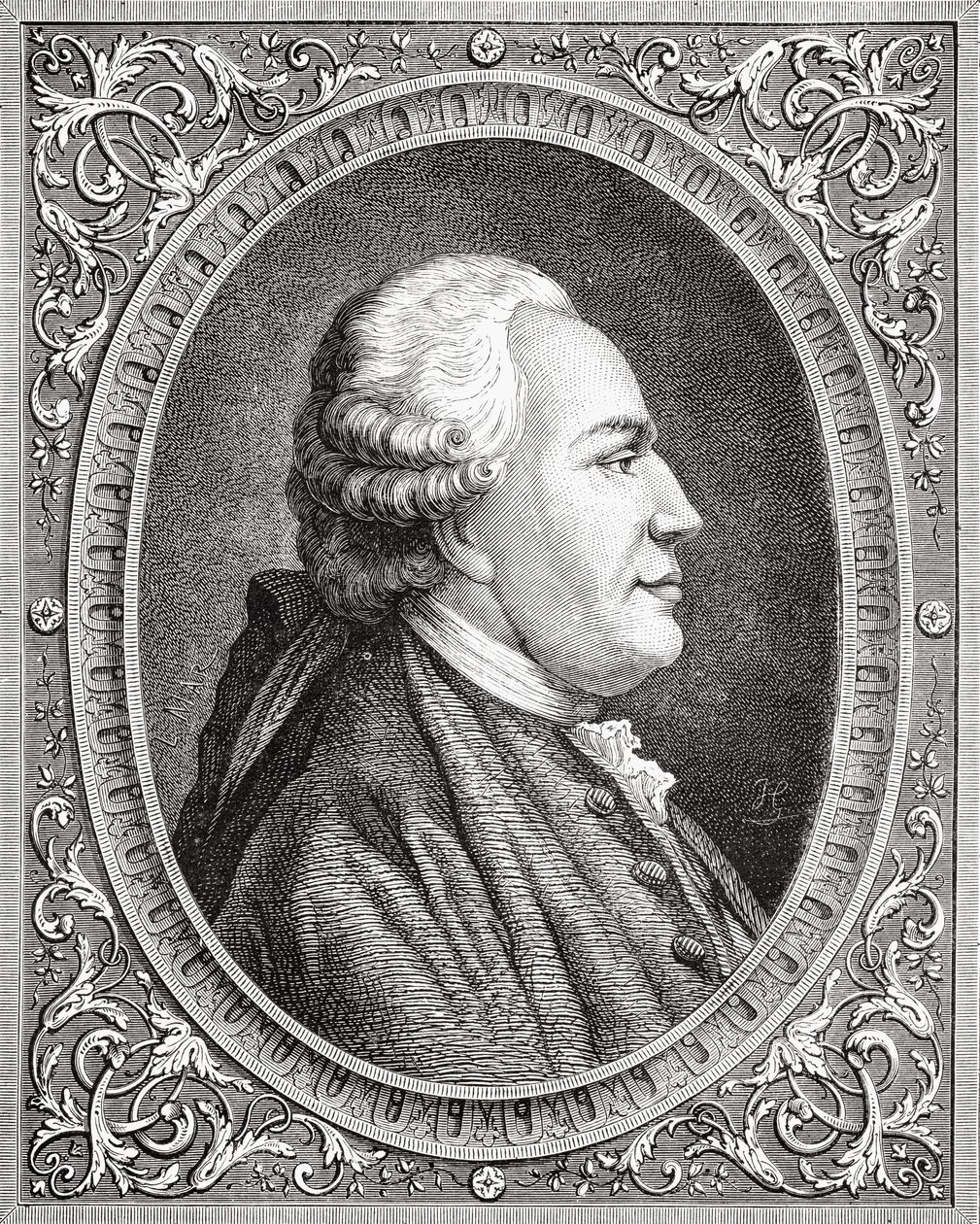 Franz Anton Mesmer（1734-1815）德国医生的肖像 作者 利奥波德·玛