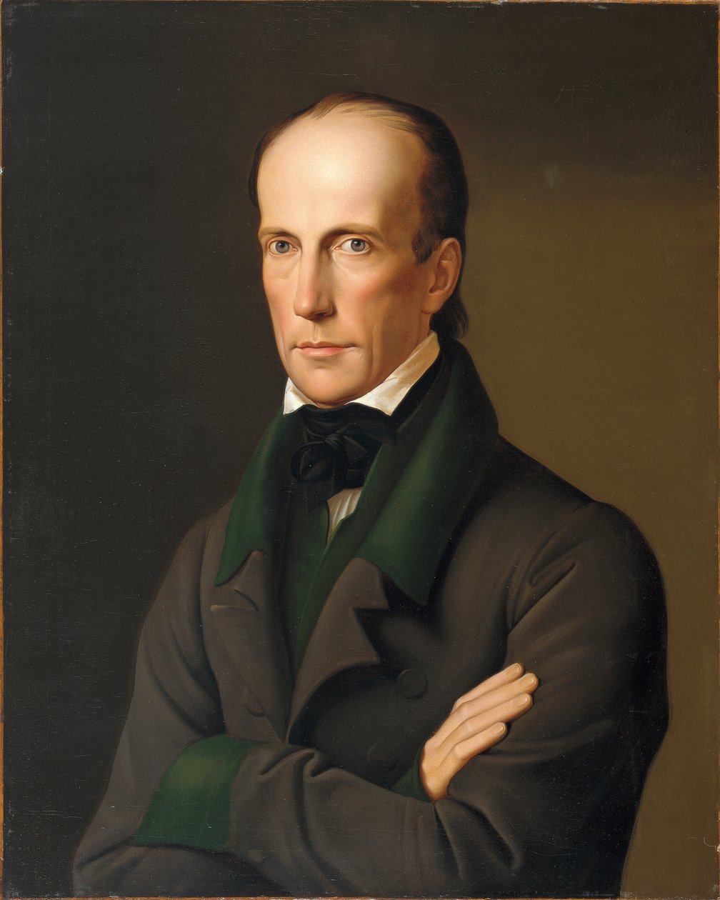 奥地利大公约翰（1782-1859 年）肖像》，作者 Leopold Kupelwieser（1796-1862 年）。布面油画 作者 利奥波德·库佩尔维瑟