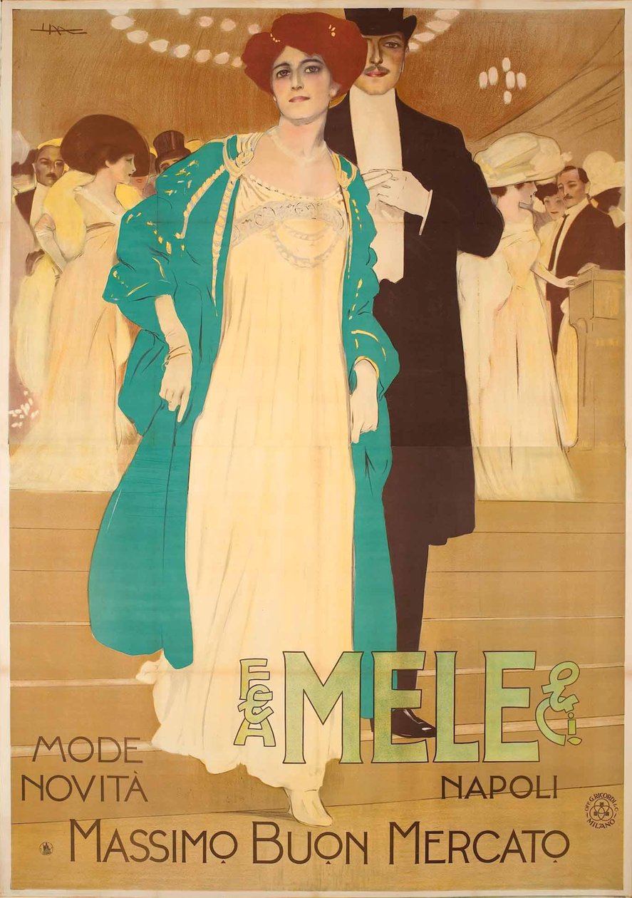 苹果模式新产品，1909年。 作者 利奥波多·梅特里科维奇