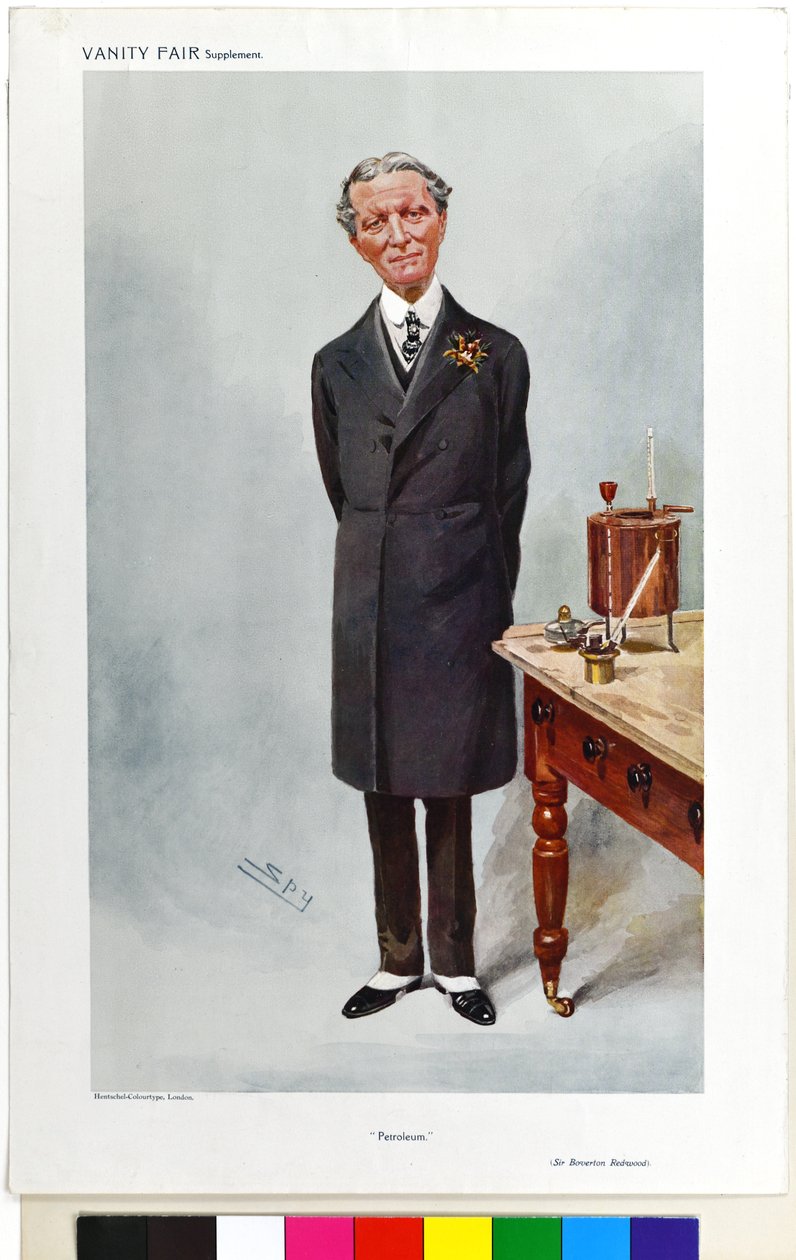 石油（博维尔顿-雷德伍德爵士） 作者 莱斯利·马修 (1851 1922) 沃德