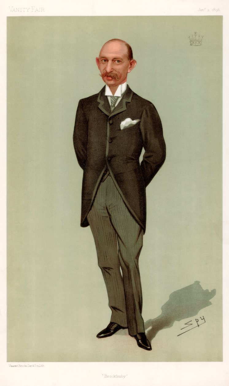Brocklesby，亚伯勒伯爵，1896年。 作者 莱斯利·马修·沃德