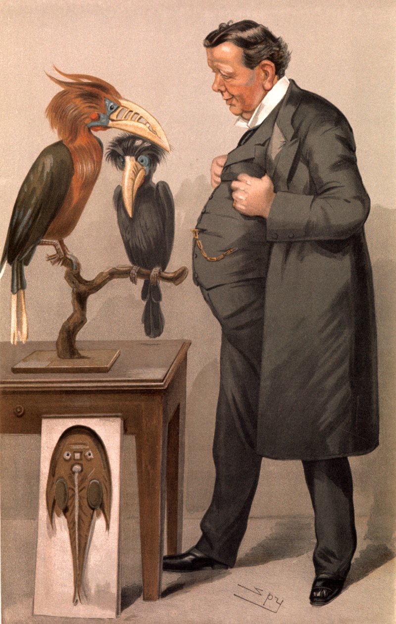 英国动物学家Edwin Ray Lankester，1905年 作者 莱斯利·马修·沃德