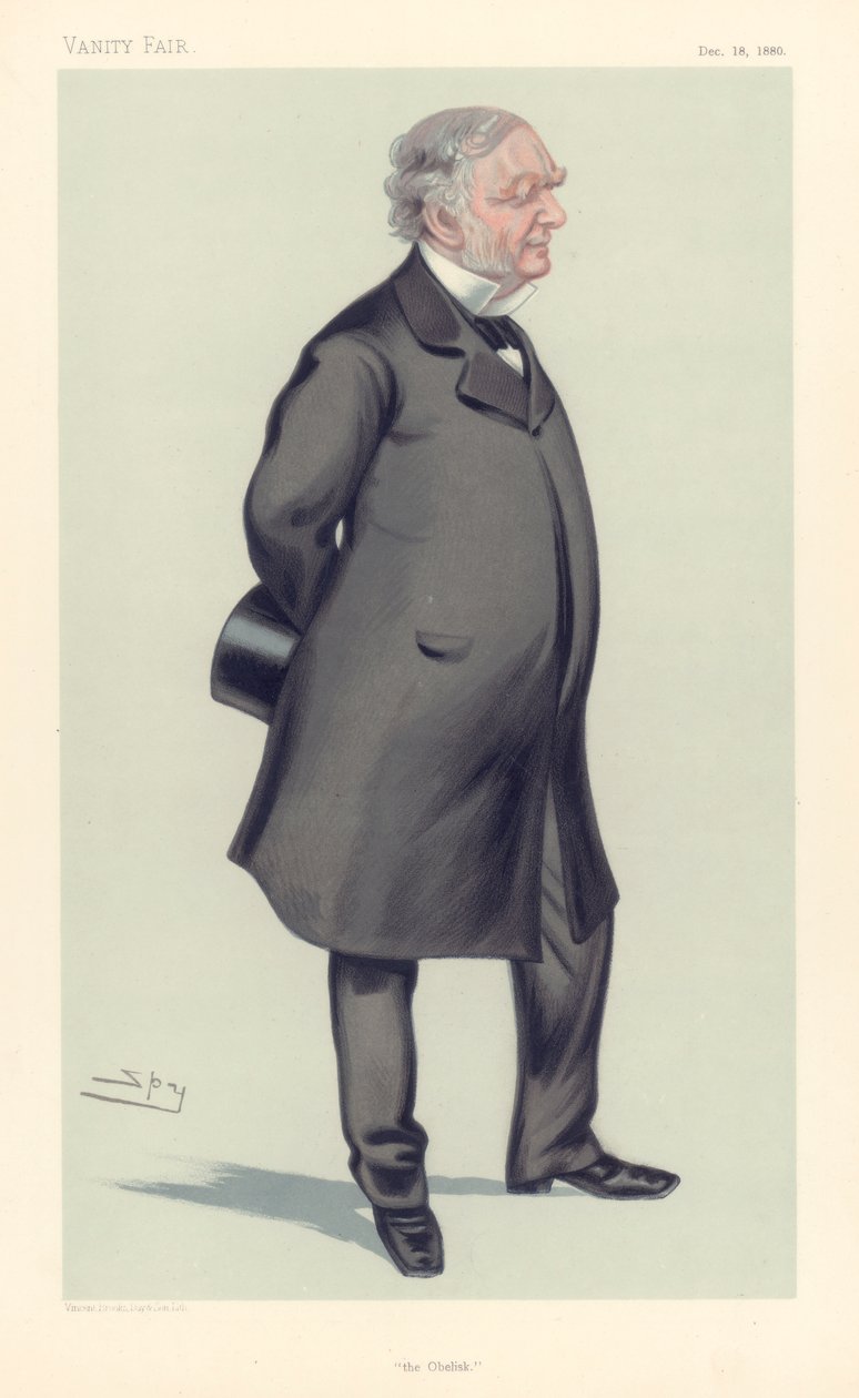 伊拉斯mus·威尔逊（Erasmus Wilson），英国外科医生和古物，1880年 作者 莱斯利·马修·沃德
