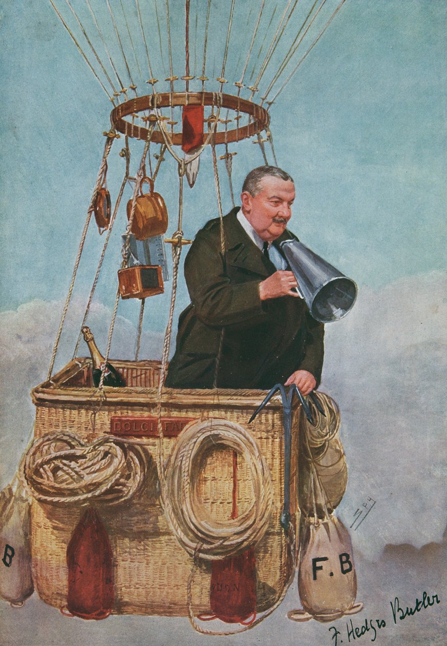 Frank Hedges Butler，“名利场”插图，1907年12月11日 作者 莱斯利·马修·沃德