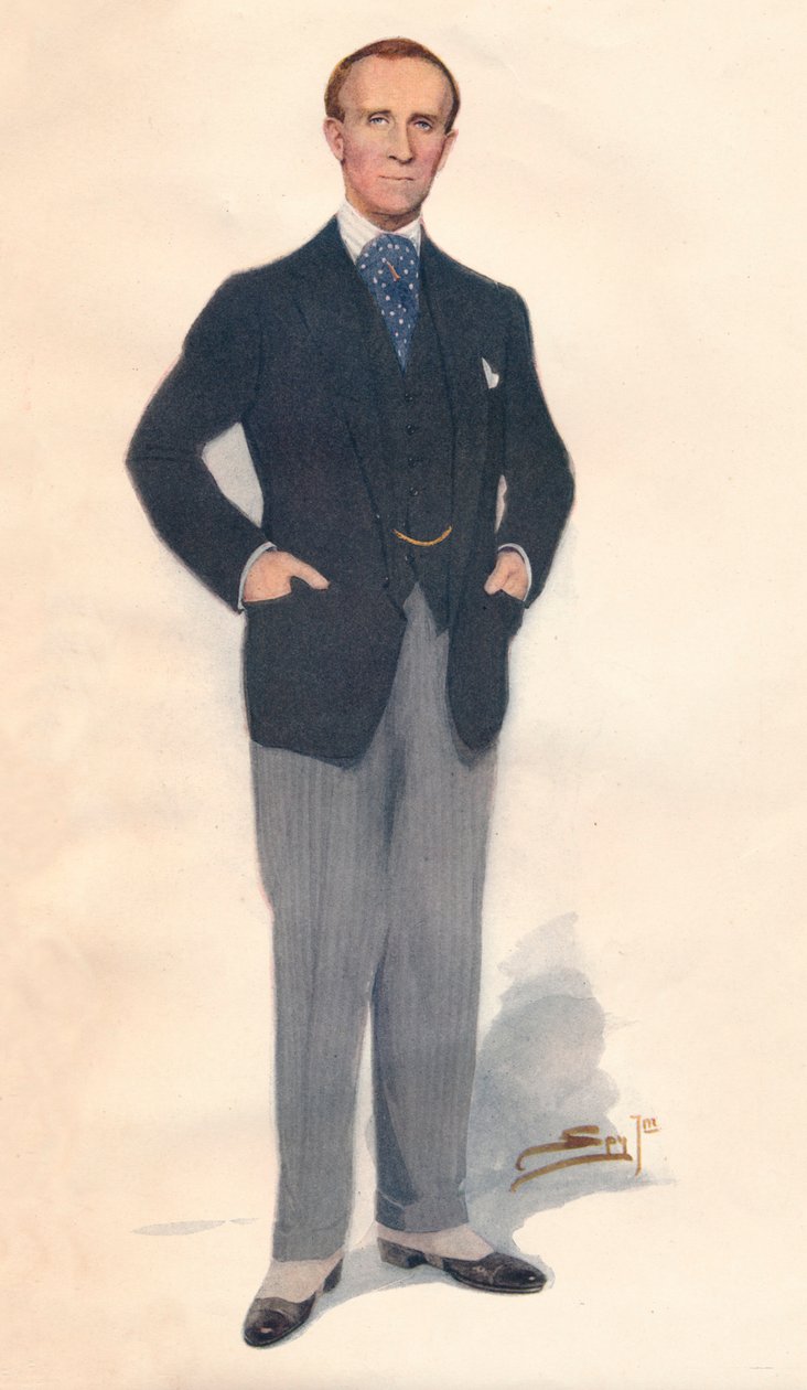 约翰·布坎（John Buchan），1927年 作者 莱斯利·马修·沃德