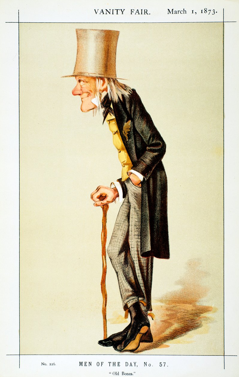 理查德·欧文（Richard Owen），英国动物学家，1873年 作者 莱斯利·马修·沃德