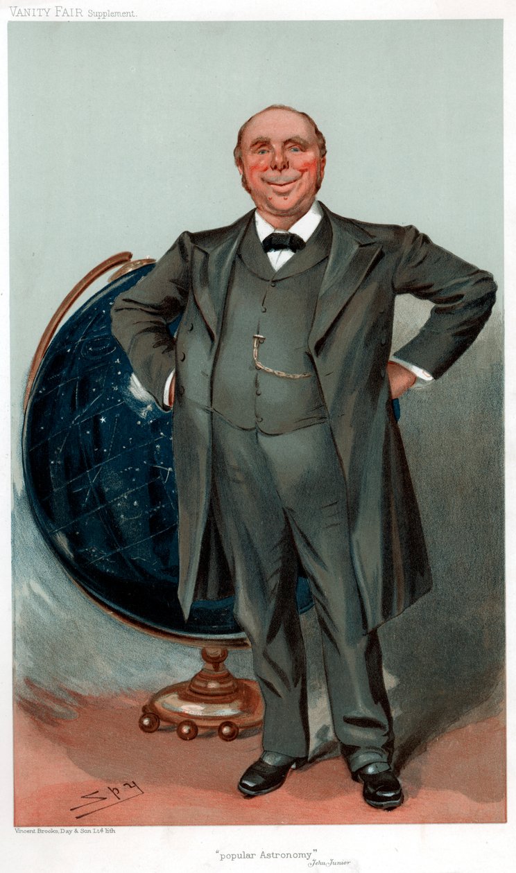 罗伯特·斯塔威尔·鲍尔（Robert Stawell Ball），英国天文学家，数学家，讲师和科学普及者，1905年 作者 莱斯利·马修·沃德
