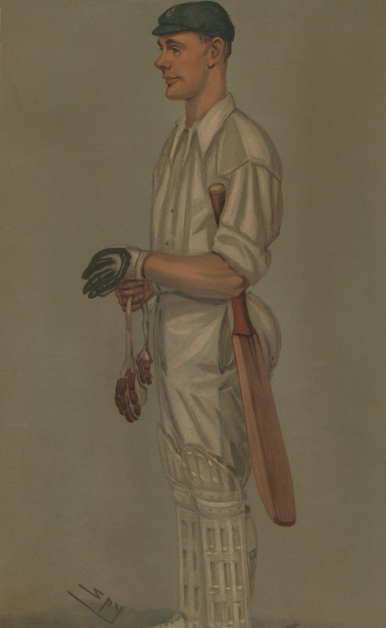 The Croucher，1901年。 作者 莱斯利·马修·沃德