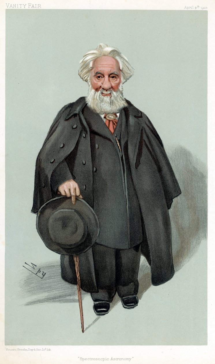 威廉·哈金斯（William Huggins），英国天文学家和光谱学家，1903年 作者 莱斯利·马修·沃德