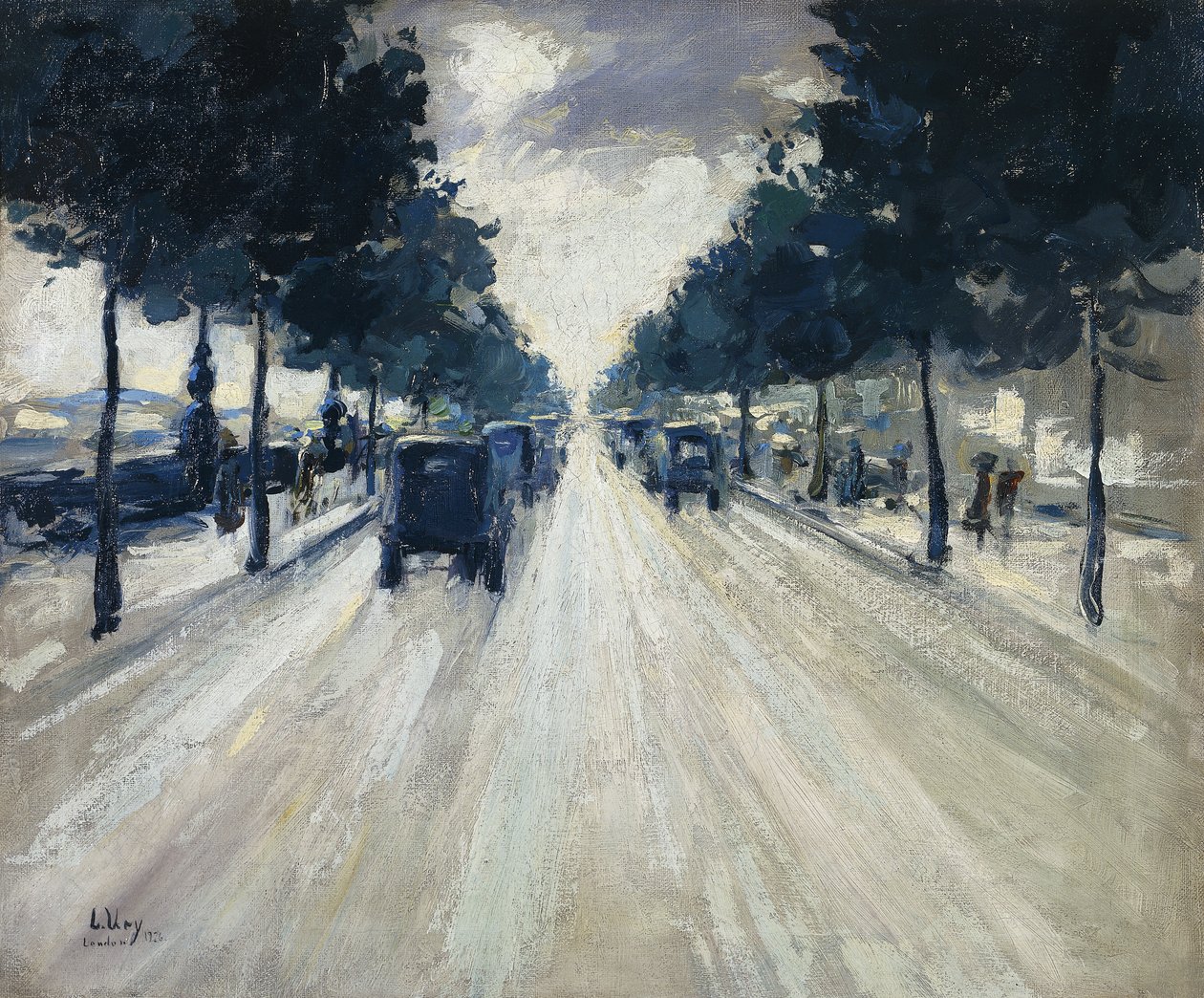 路堤，伦敦，1926年 作者 小乌里