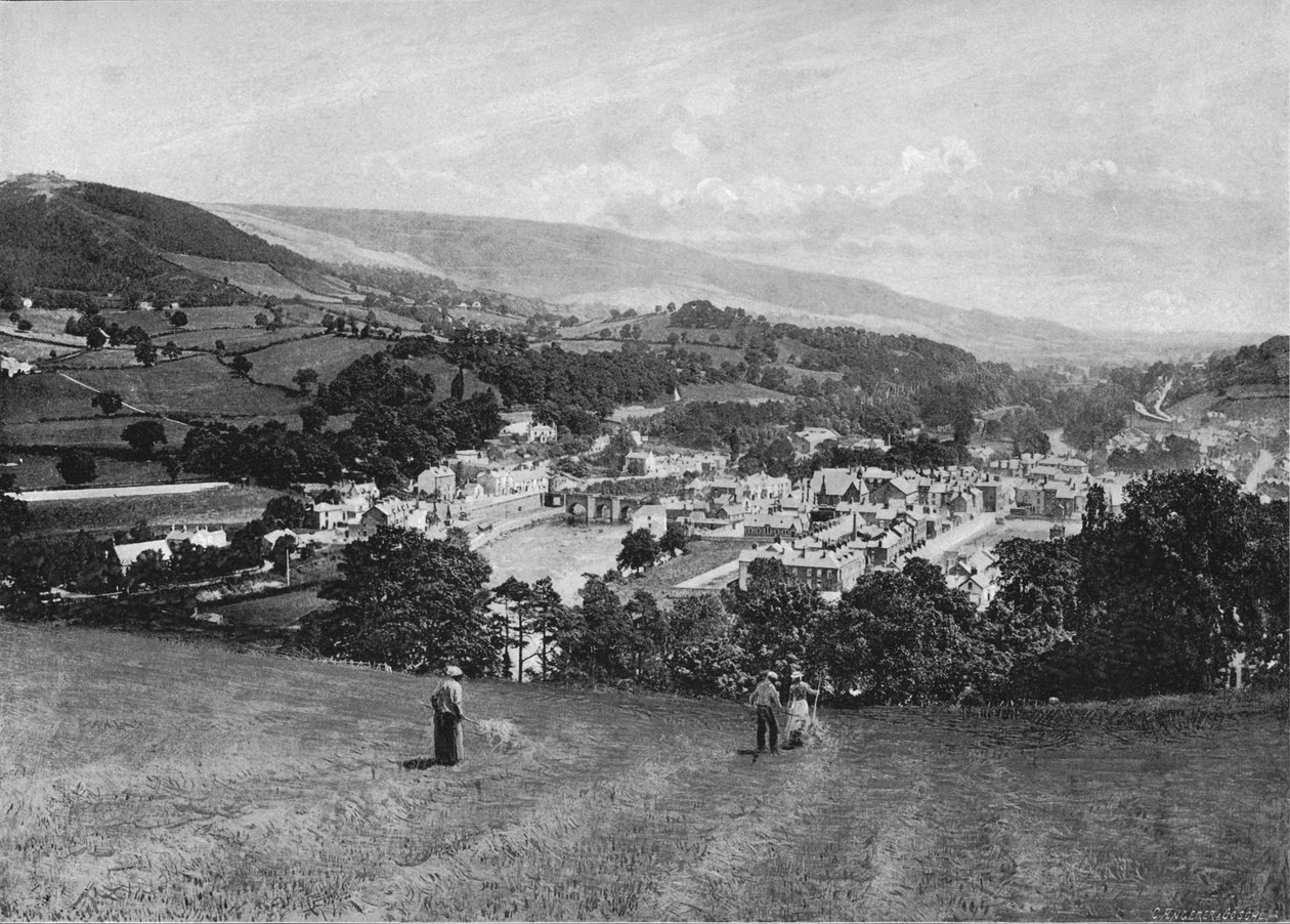 兰戈伦和乌鸦城堡，c1896 作者 Lettsome和儿子