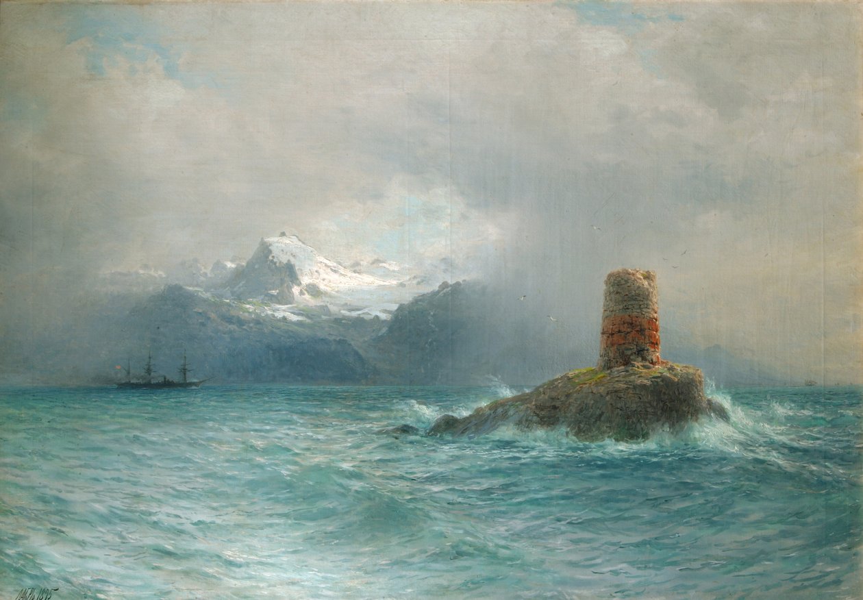 罗弗敦群岛，1895年 作者 列夫·费利科维奇（Lev Felixovich Lagorio）