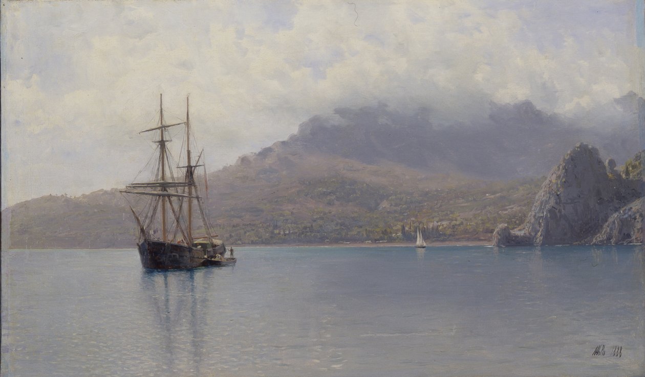 大海，1888年 作者 列夫·费利科维奇（Lev Felixovich Lagorio）