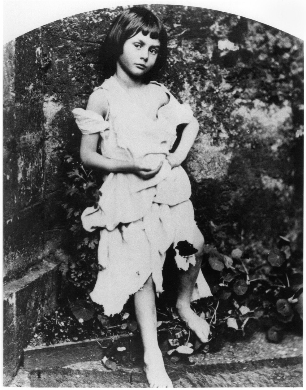 Alice Pleasance Liddell（1852-1934）担任乞丐女仆 作者 刘易斯·卡洛尔