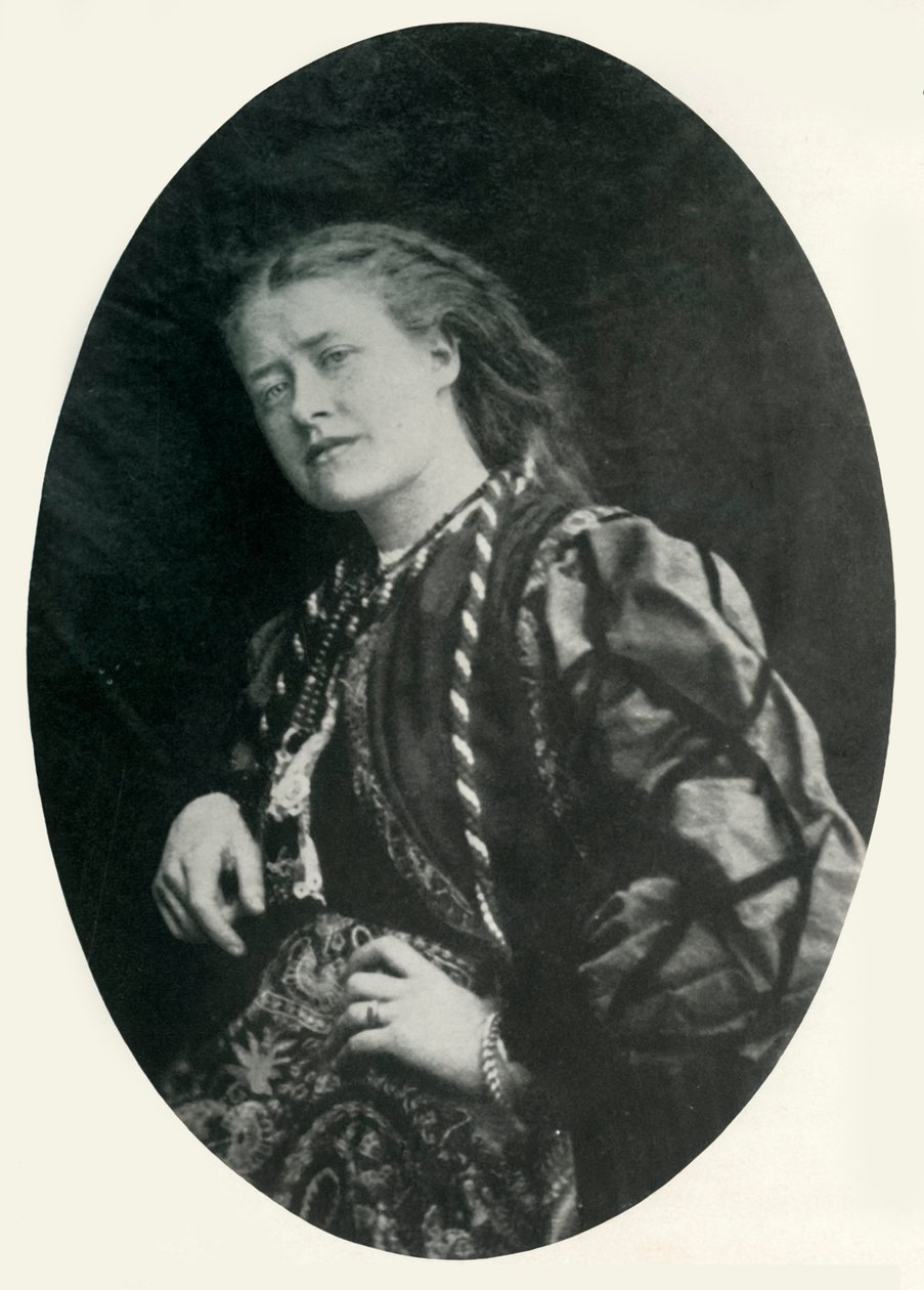 艾伦·特里（Ellen Terry），c1863年，1948年。 作者 刘易斯·卡洛尔