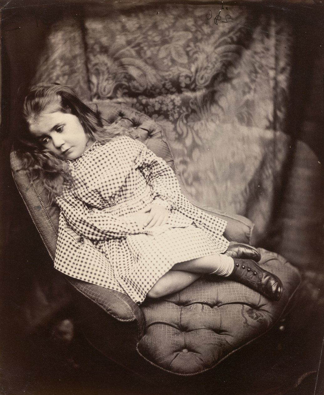 玛格丽特·弗朗西斯·兰顿·克拉克（Margaret Frances Langton Clarke），1864年，印刷于1866年 作者 刘易斯·卡洛尔