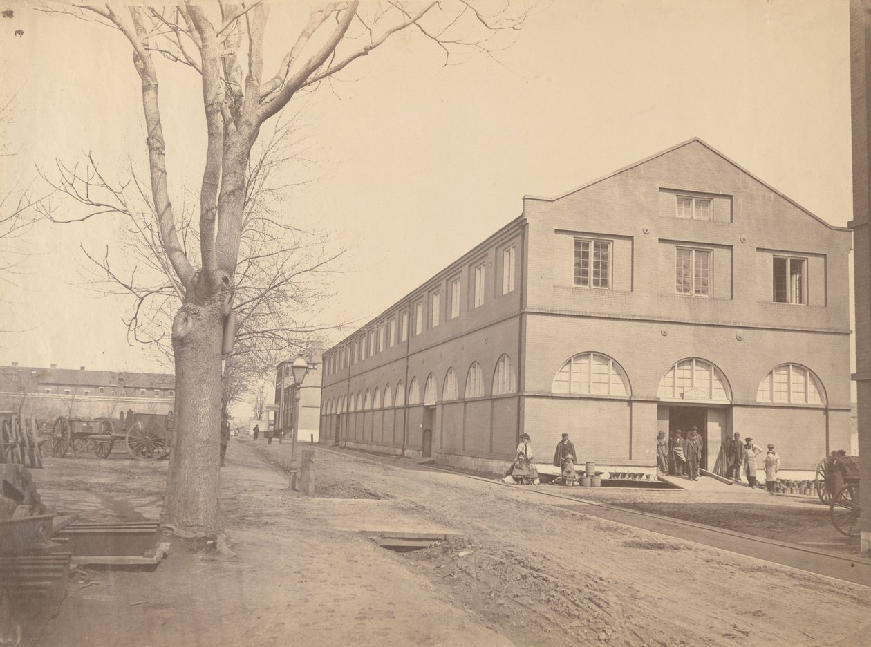 华盛顿兵工厂车间，1858-1859 年（照片） 作者 刘易斯·埃默里·沃克