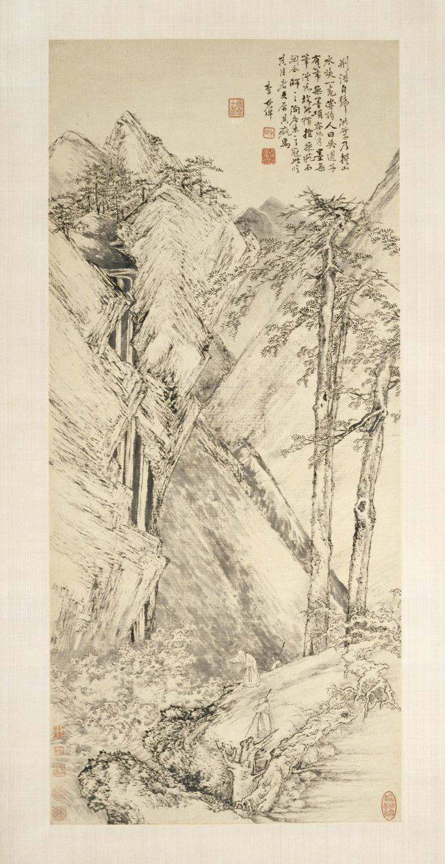 景浩和关彤的作品，约1690-1770年。 作者 李世卓