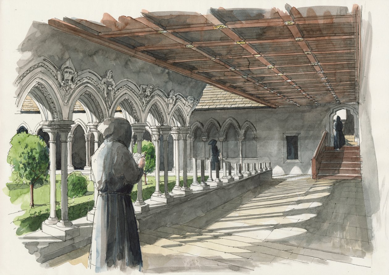 Lanercost Priory，约13世纪，约2000-2010年 作者 利亚姆·威尔士