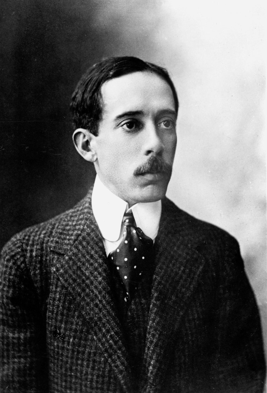 Alberto Santos-Dumont , Brazilian flying pioneer, c 1900-1910 作者 未知未知