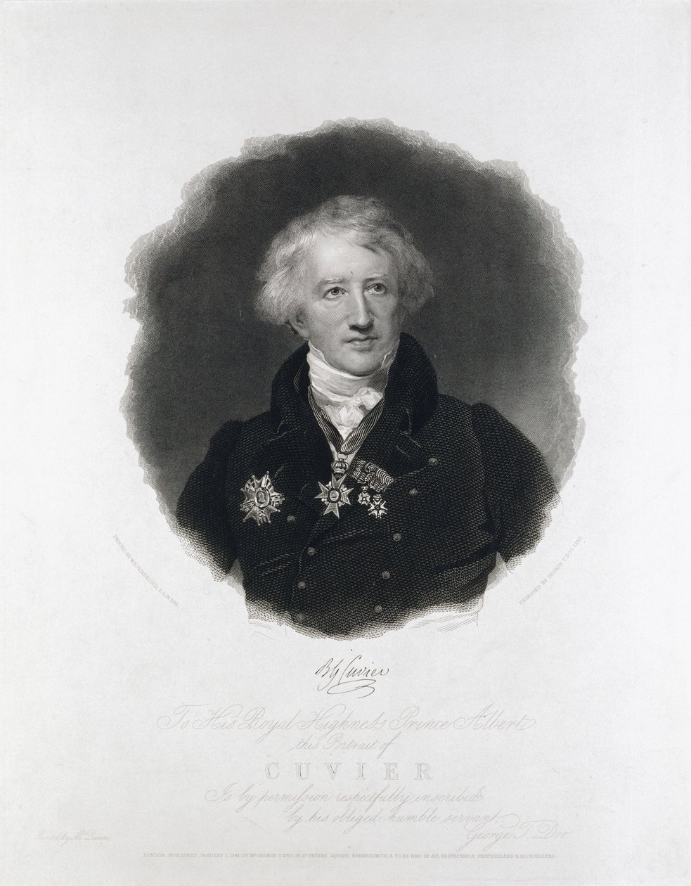 Georges Cuvier, French anatomist 作者 未知未知