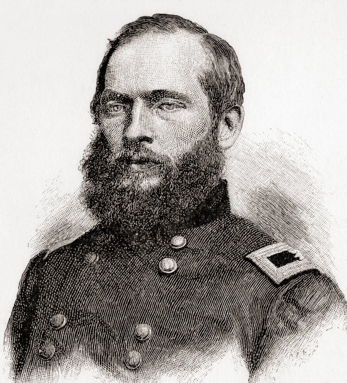 James Abram Garfield，来自 The Century Magazine，1887 年出版（版画） 作者 未知未知