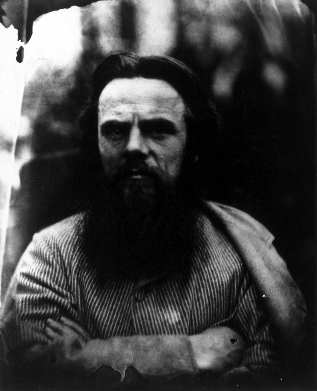 Holman Hunt 全脸照片，1864 年 5 月 作者 未知未知