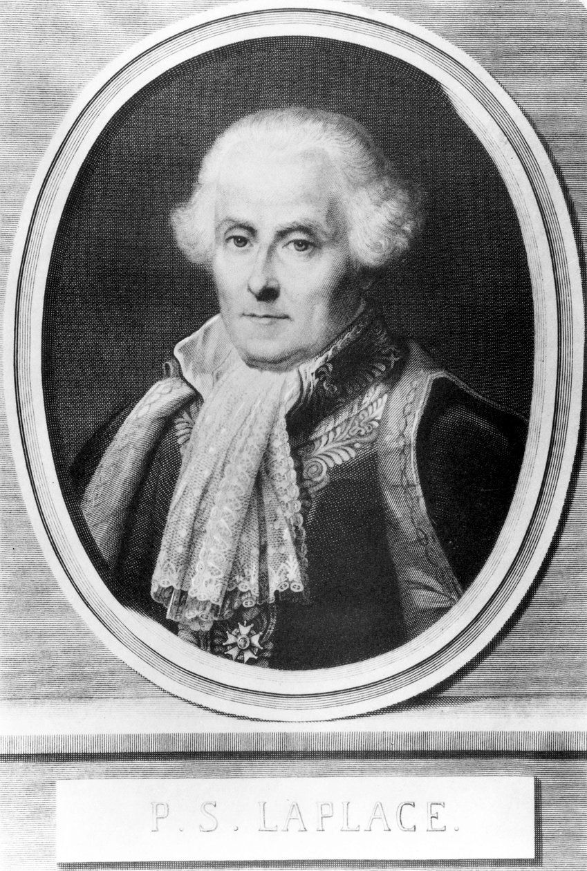 Pierre Simon, French physician, mathematician and astronomer, c 1800 作者 未知未知