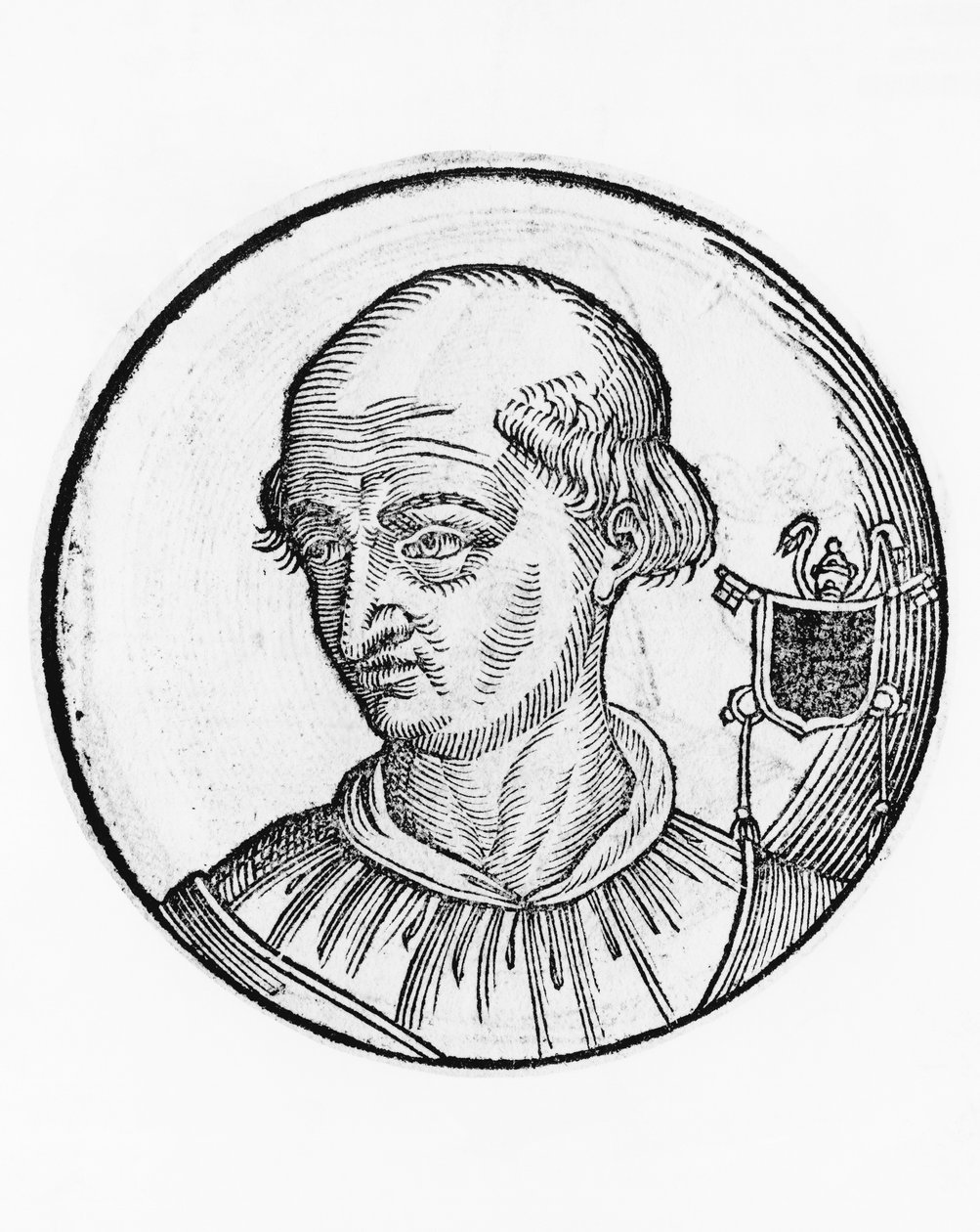 本笃九世肖像（图斯库卢姆的 Theophylactus III 作者 未知未知