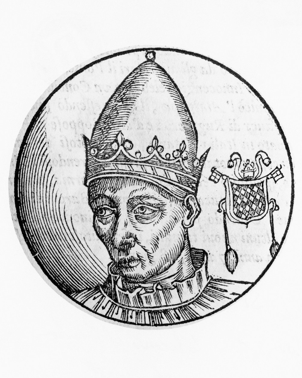 塞莱斯廷二世肖像（Guido Guelfuccio de Castello，卒于 1144 年） 作者 未知未知