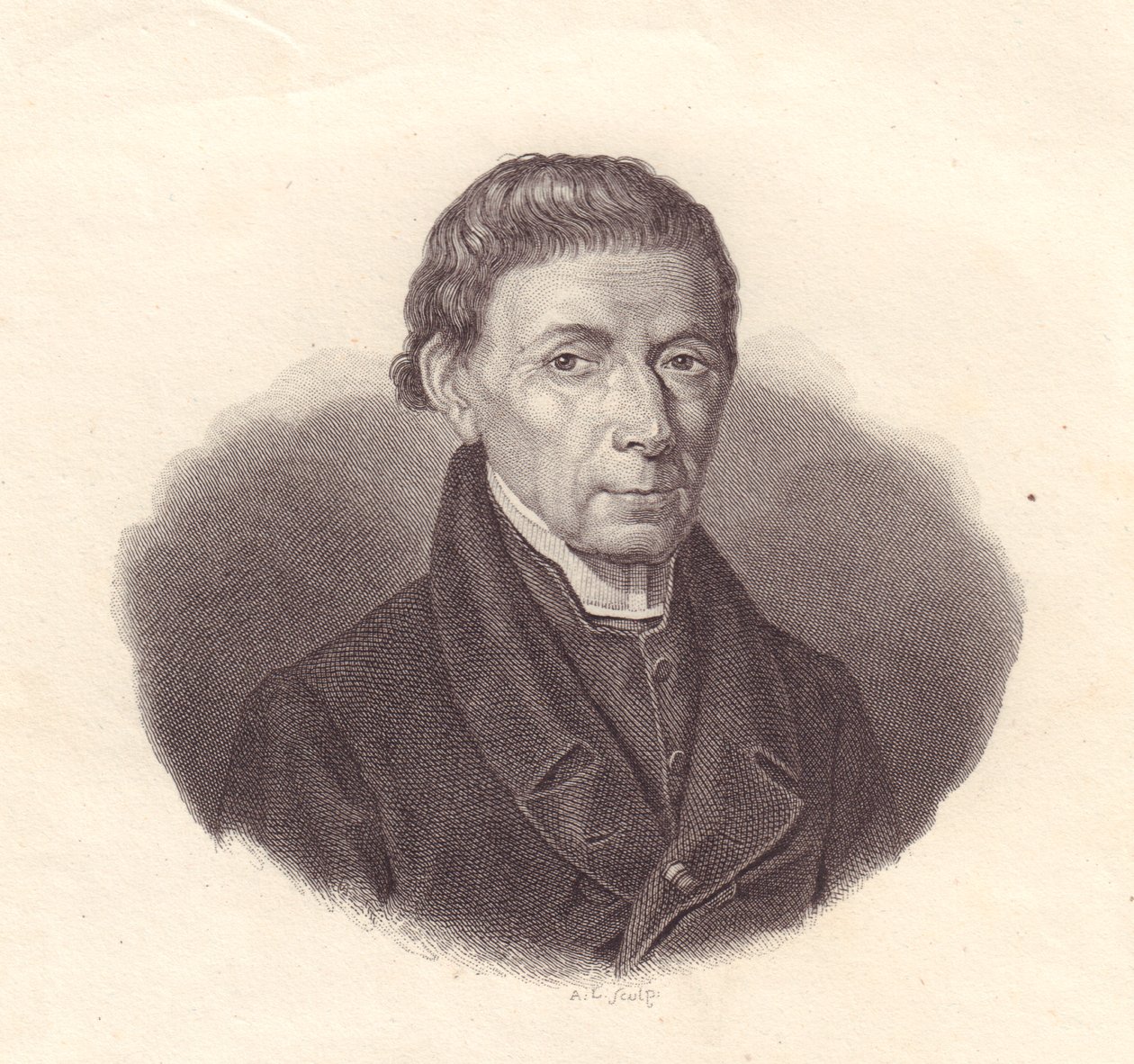 意大利数学家和天文学家 Barnaba Oriani (1752-1832) 的肖像，由 Demarchi 绘制的铜版画 作者 未知未知