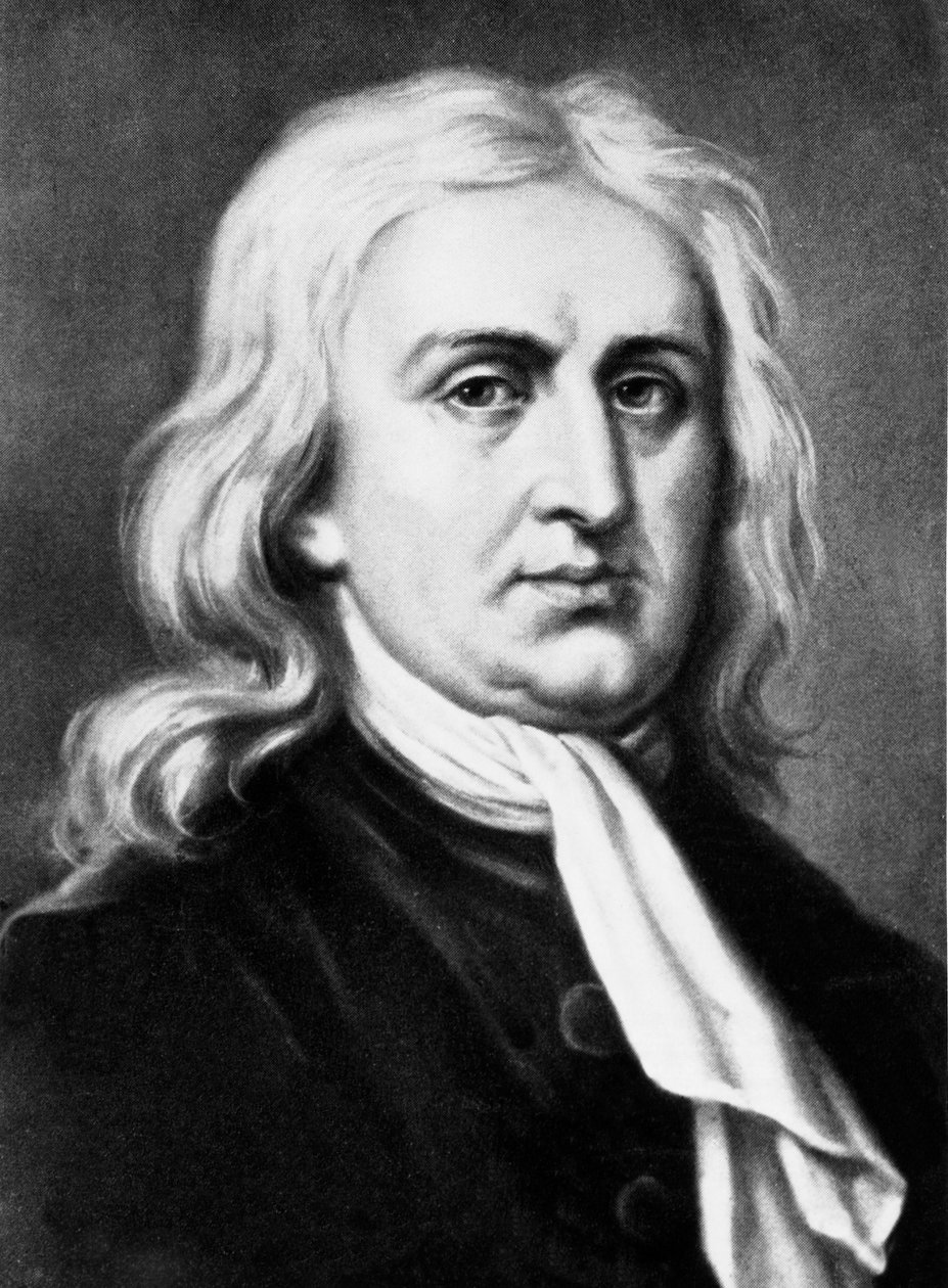 Sir Isaac Newton (b/w photo) 作者 未知未知