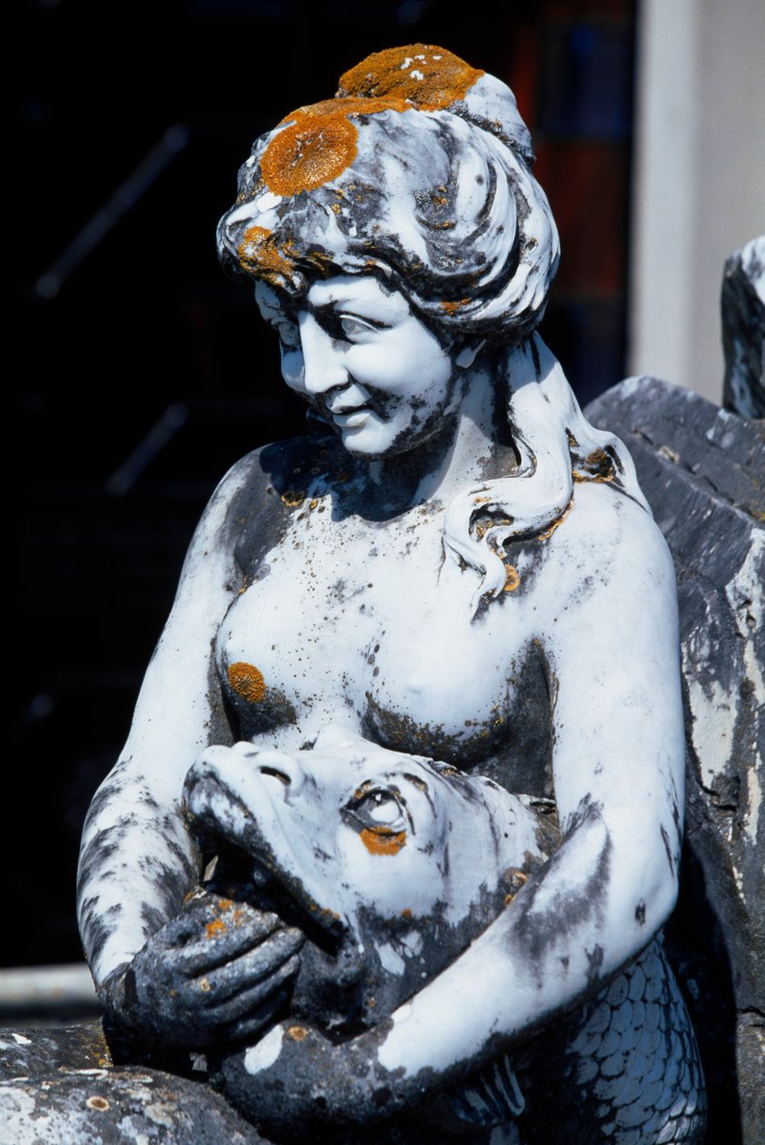 Statue in the garden of the Palace of the Counts of Estoi. Estoi, Portugal 作者 未知未知